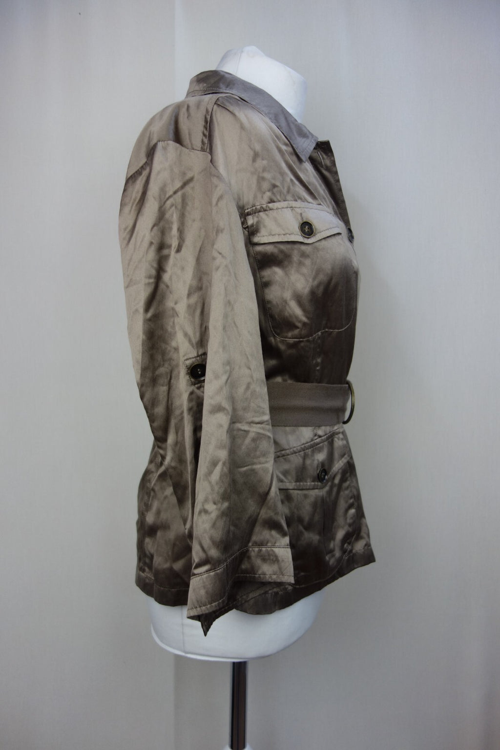 EK3948 Damen Bluse von Patrizia Dini, bronze, Gr.462