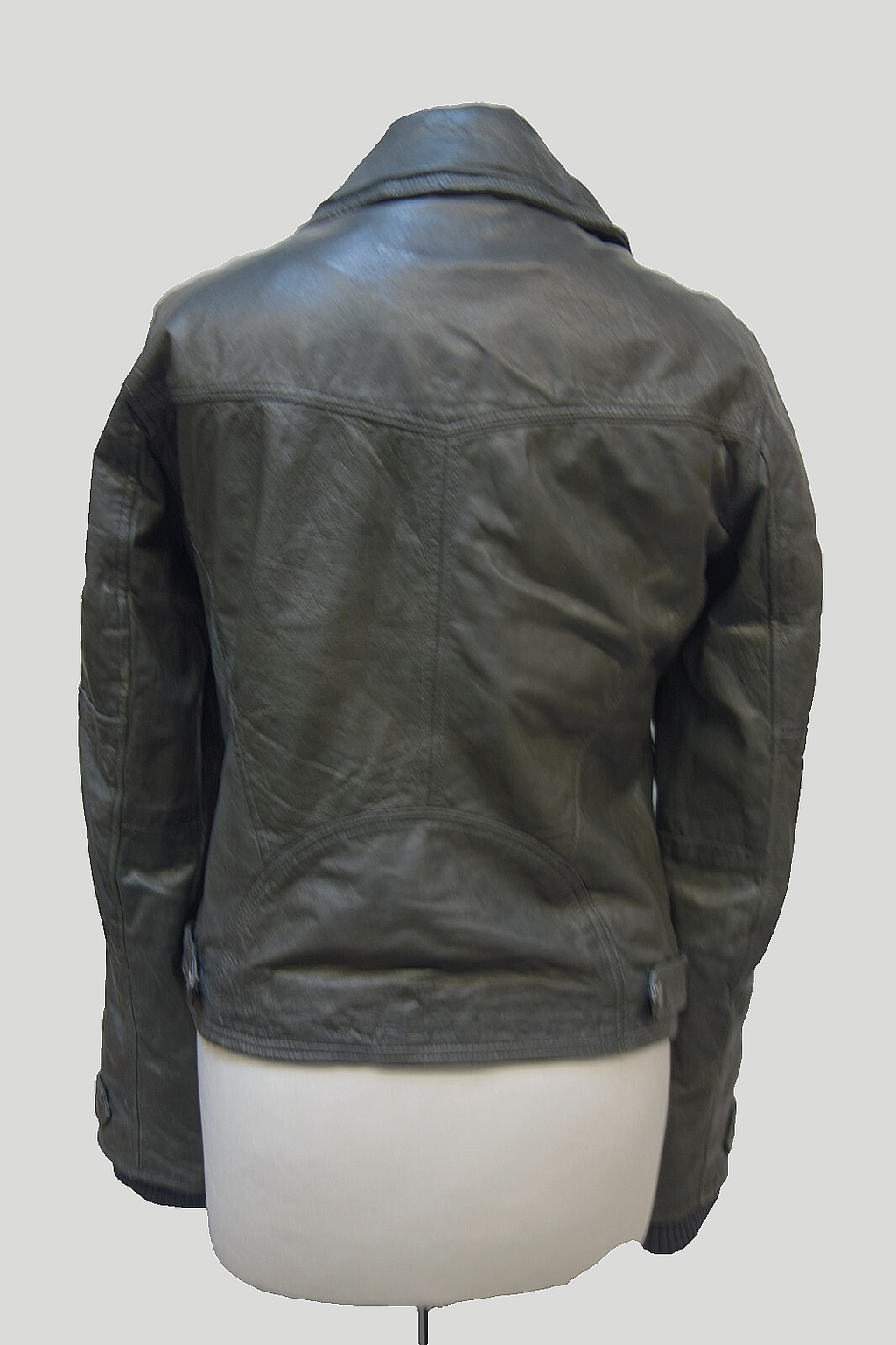 EK2465 Damen Lederjacke von Esprit, dunkerlgrau, gr. 363