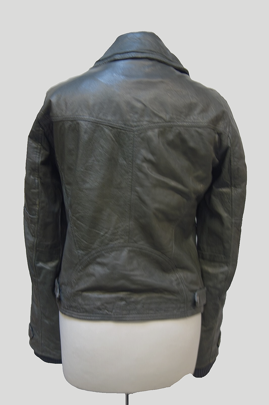 EK2465 Damen Lederjacke von Esprit, dunkerlgrau, gr. 363