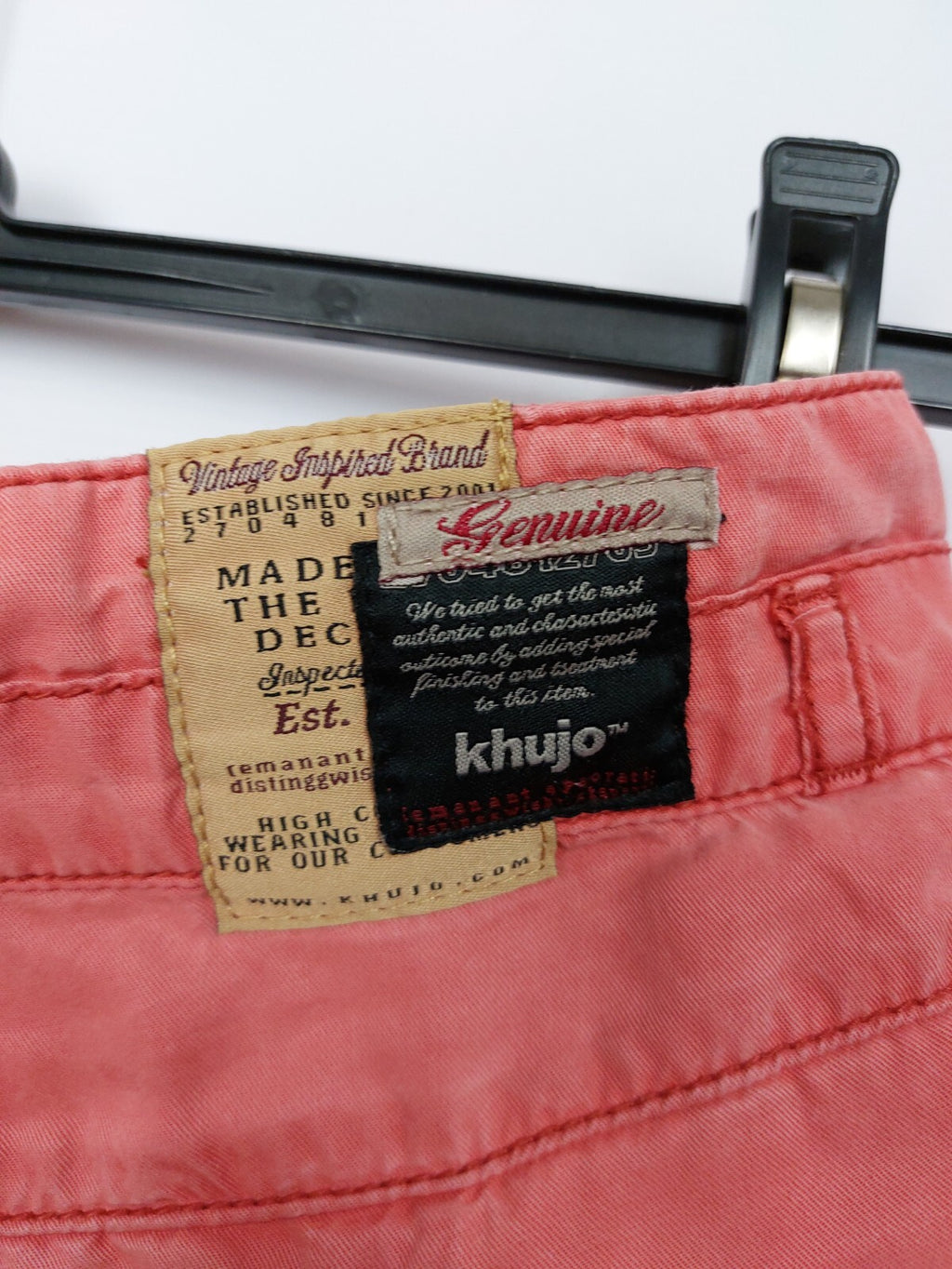 EK4819 Damen Hose von Khujo, rot, Gr.27/326