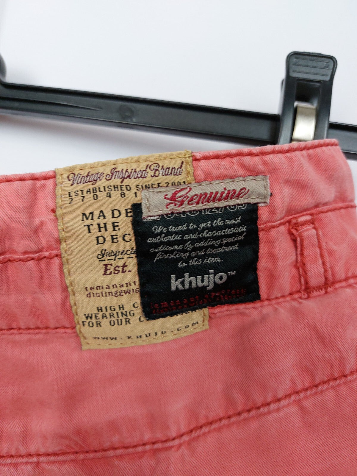 EK4819 Damen Hose von Khujo, rot, Gr.27/326