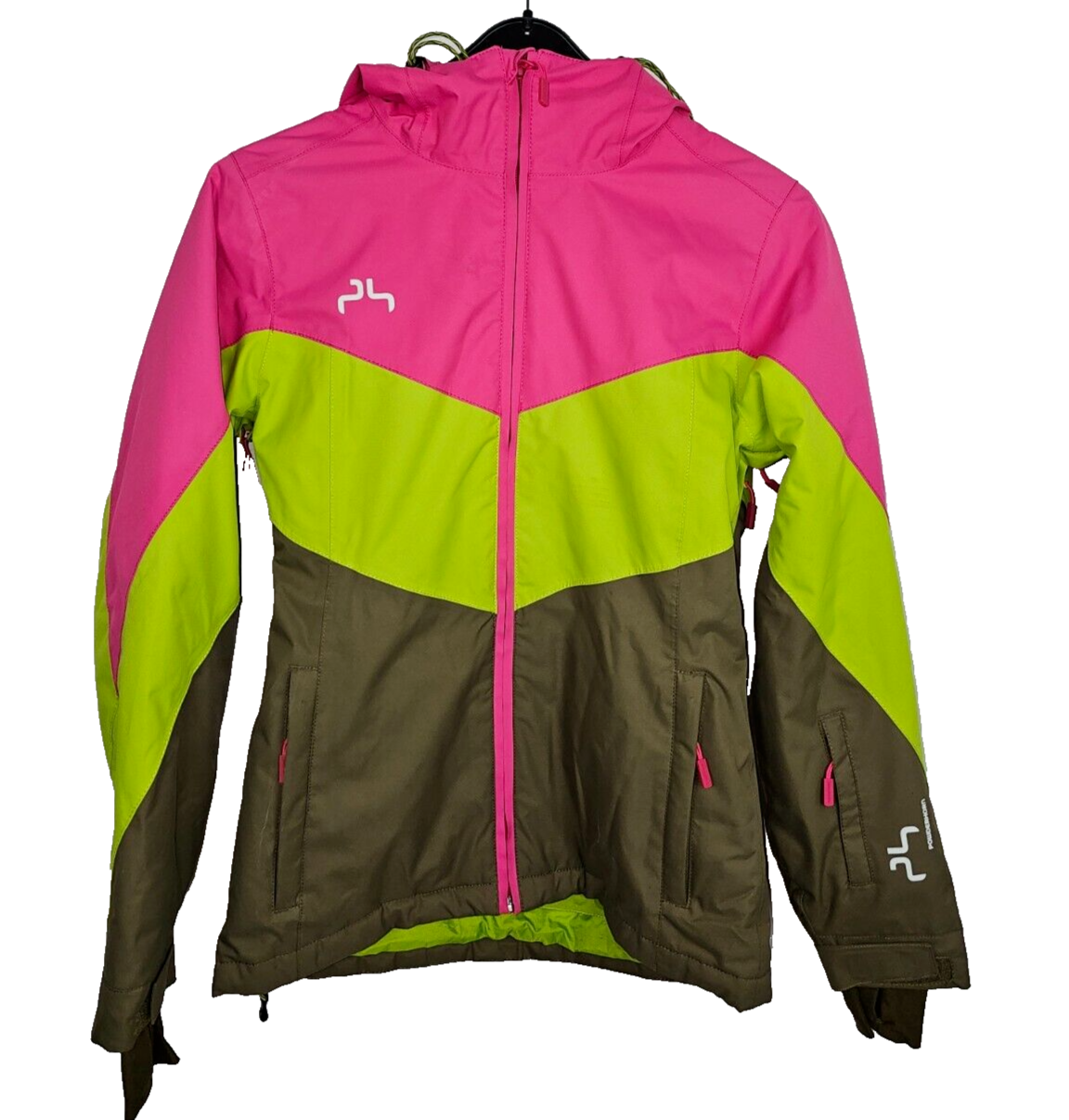 EK6554 Damen Jacke von Powderhorn, pink-grün, Gr.XS0