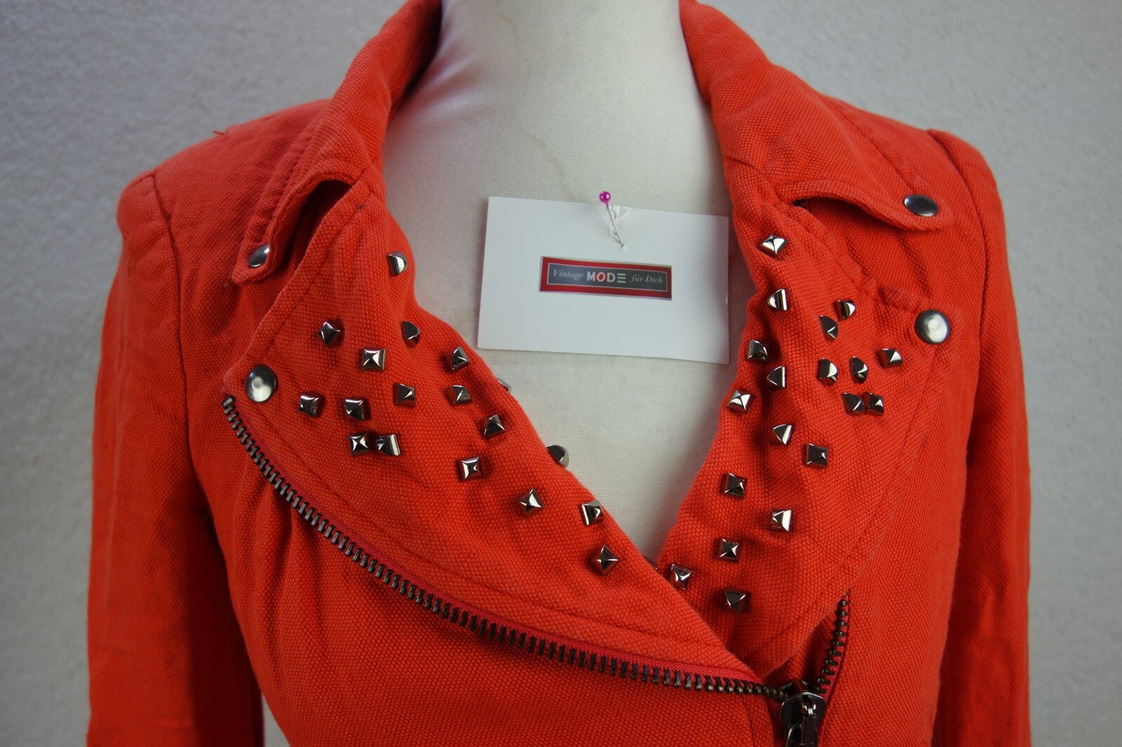 EK4110 Damen Jacke von Zara, orange, Gr. S1