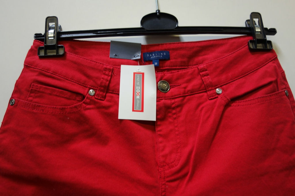 EK0789 Damen Hose von Darling, rot, 38, L301