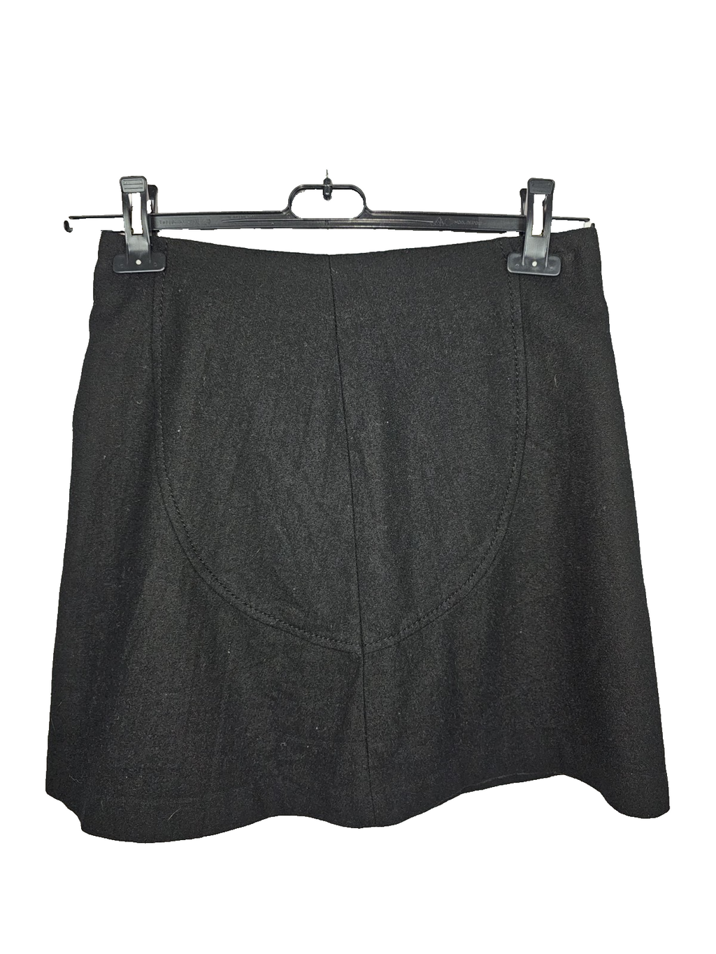 EK7743 Damen Rock von H&M, schwarz. Gr.380