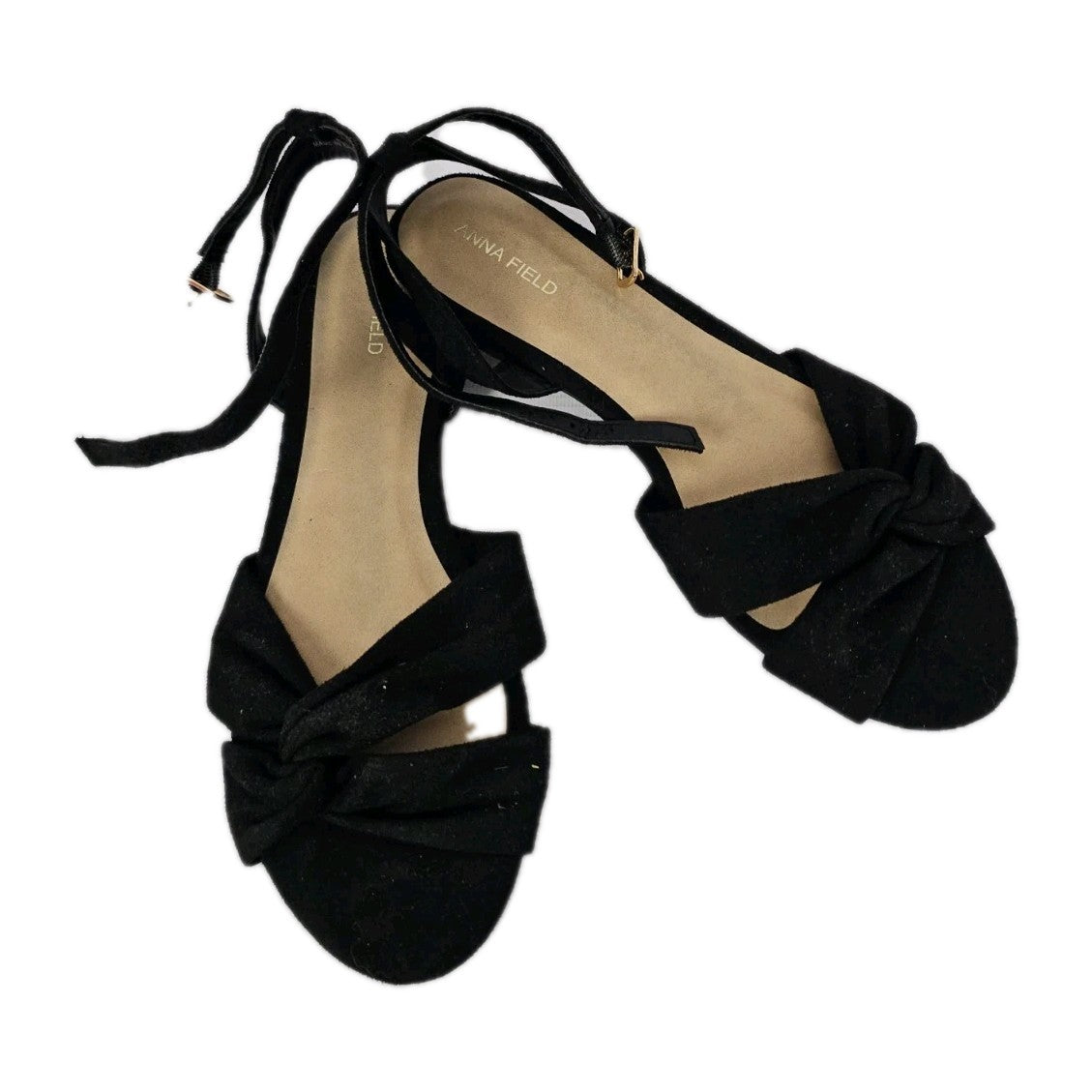 ES892 Damen Riemensandaletten von Anna Field, Schwarz, Gr. 401