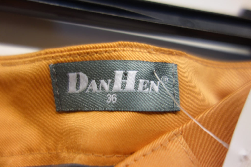 EK2783 Damen Rock von Dan Hen, senfgelb, Gr. 362