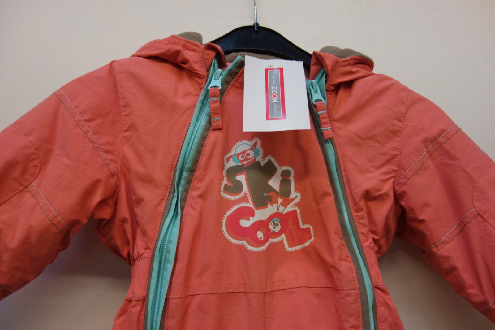 EK1743 Kinder Schneeanzug von Go Sport, lachsfarben, gr. 861