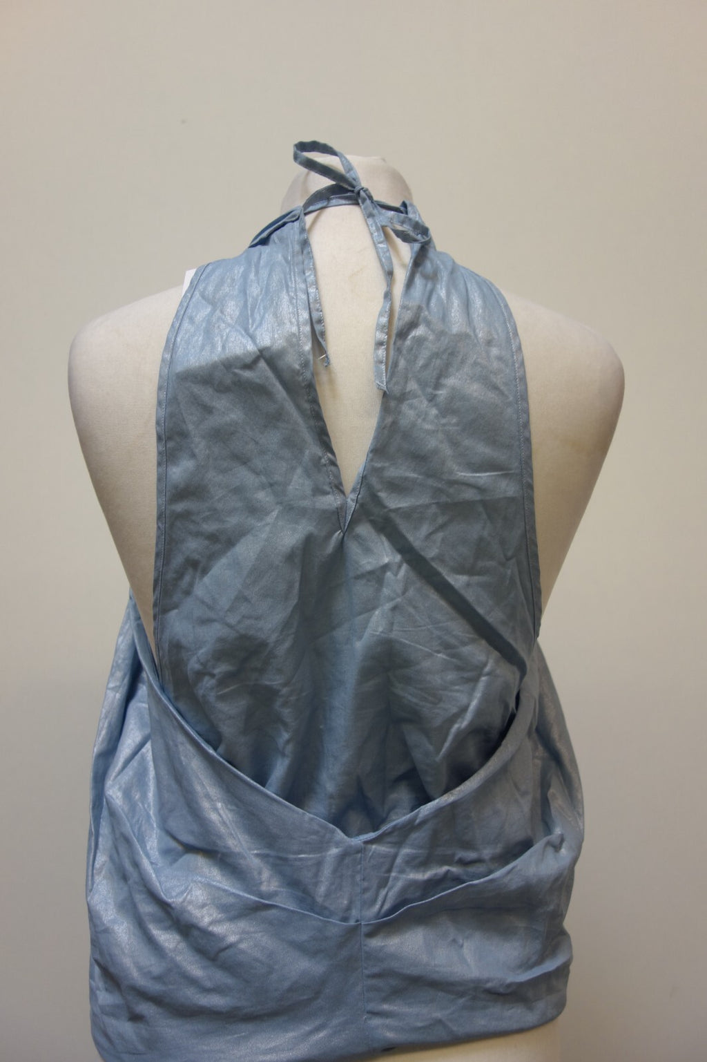 EK3675 Damen Top von Benetton, blau, Gr. S4