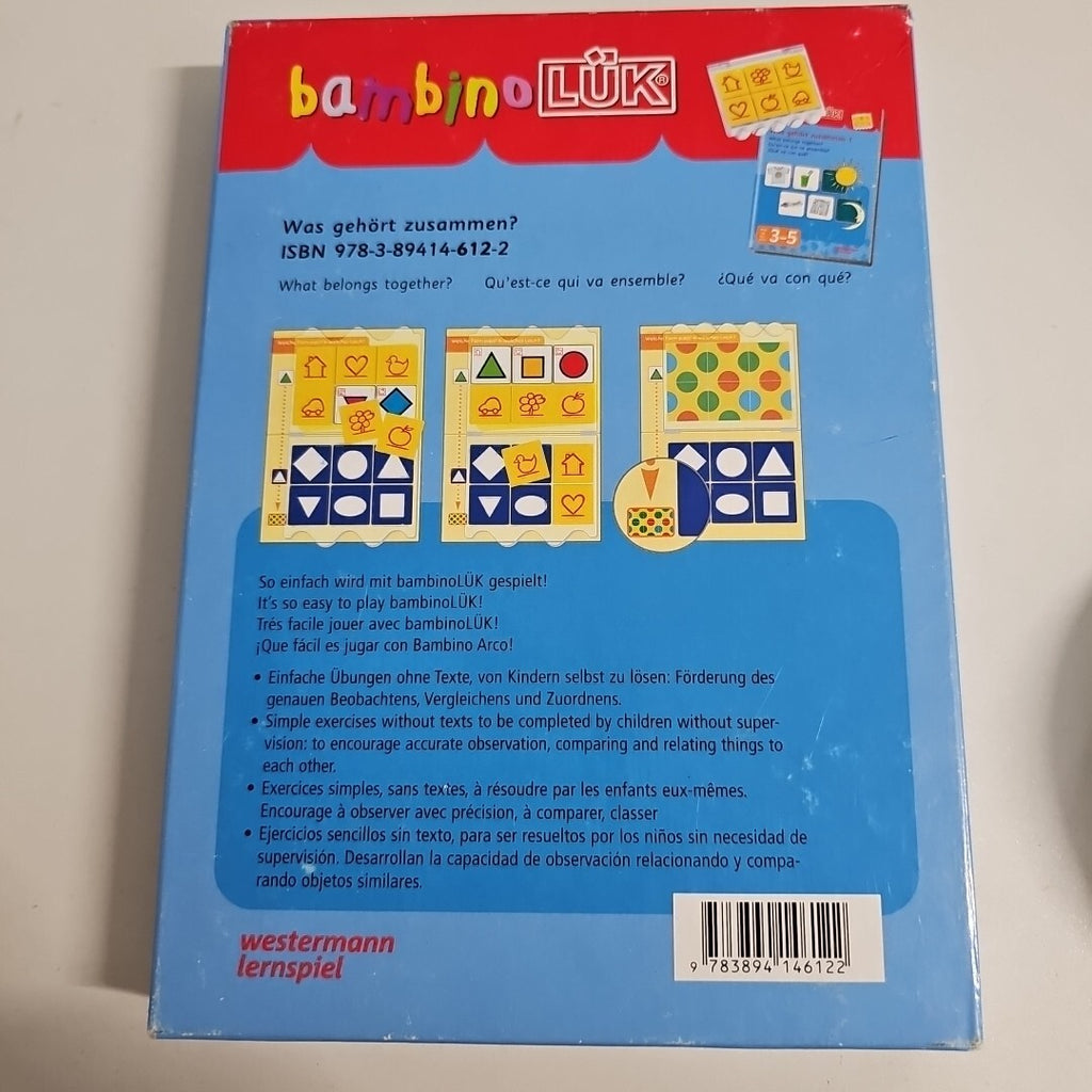 EB47 LÜK. Bambino. Was gehört zusammen? von Michael Junga 3