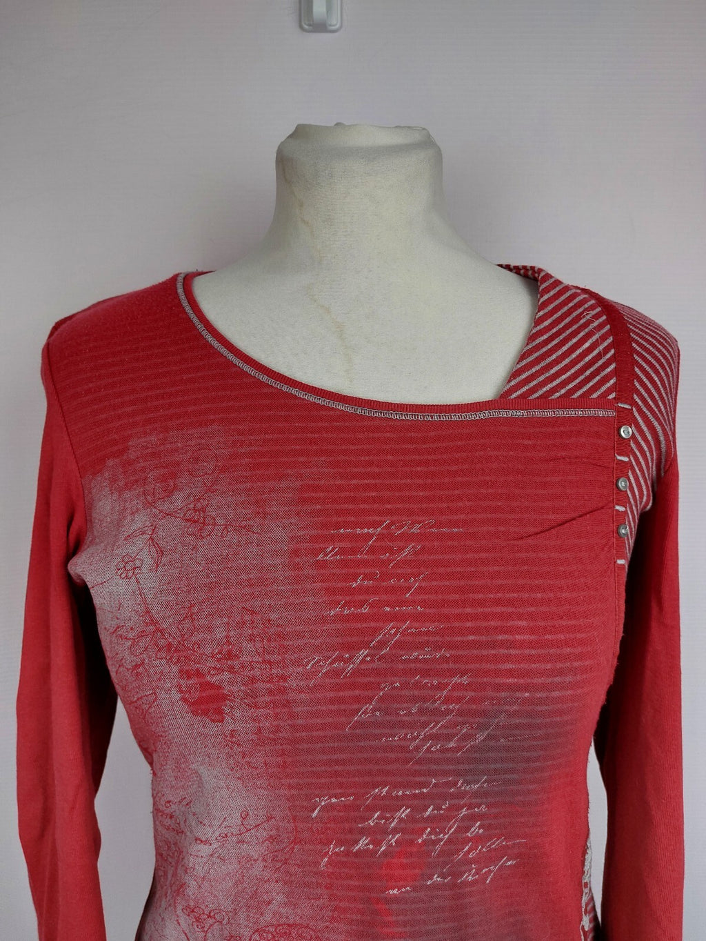 EK4346 Damen Pullover von Kalisson, rot, Gr. S1