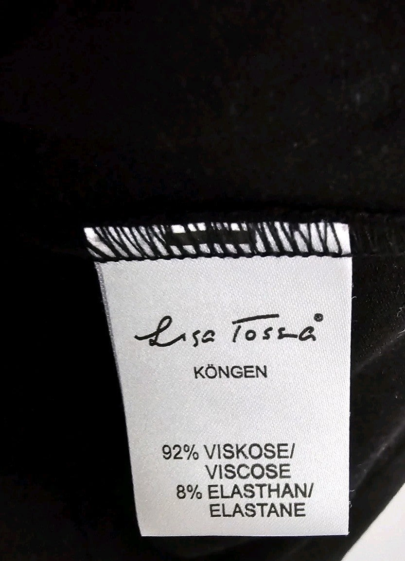 EK9680 Damen T-Shirt von Lisa Tossa, schwarz, Gr.L3