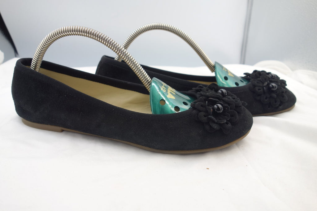 ES0369 Damen Ballerinas, schwarz von Pesaro, Gr. 383