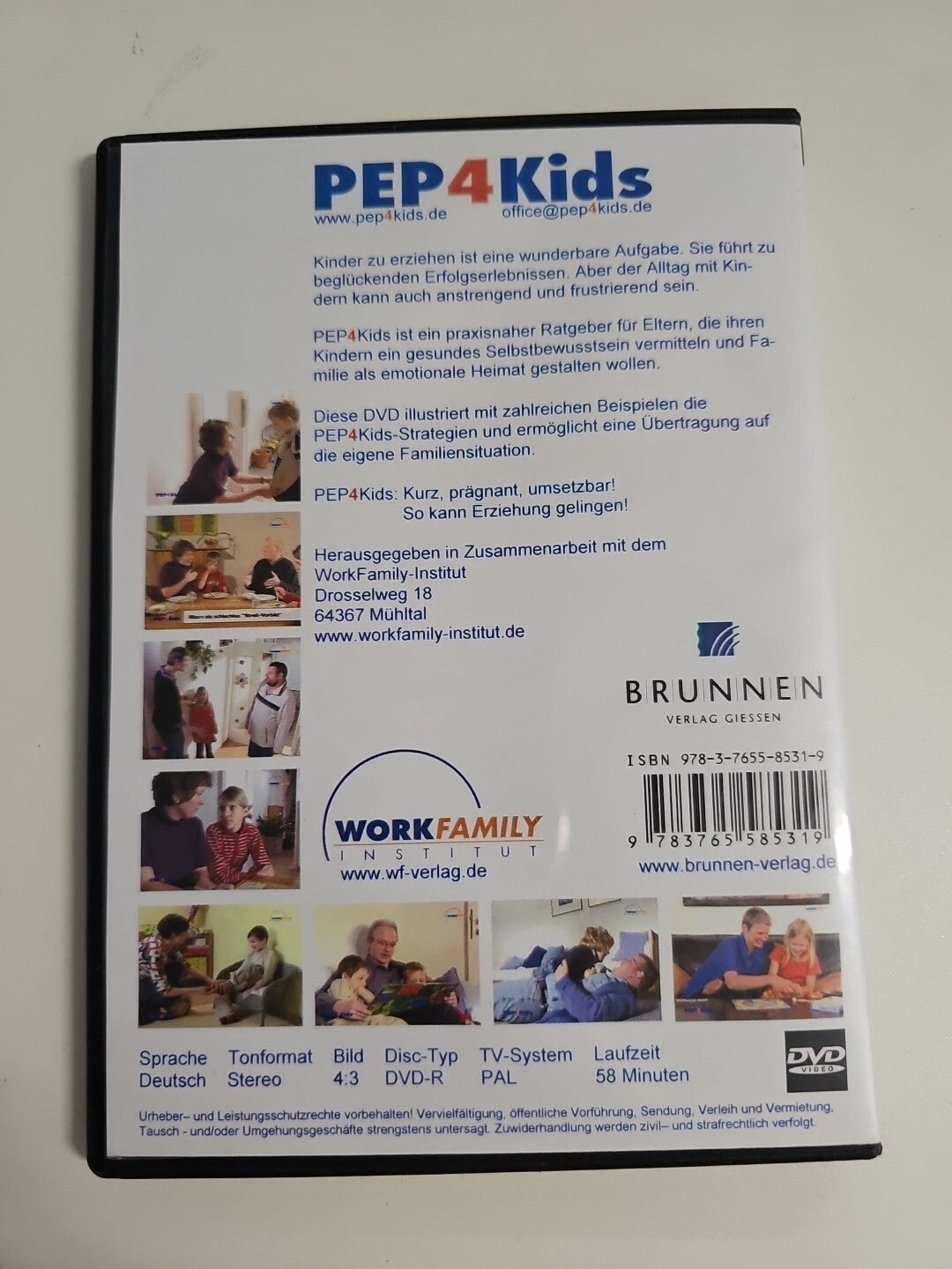 EB1361 Beziehung - was sonst? Pep4Kids, 1 DVD-Video - Joachim E. Lask1