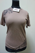 EK1939 Damen T-Shirt von asos, nude, Gr. 340