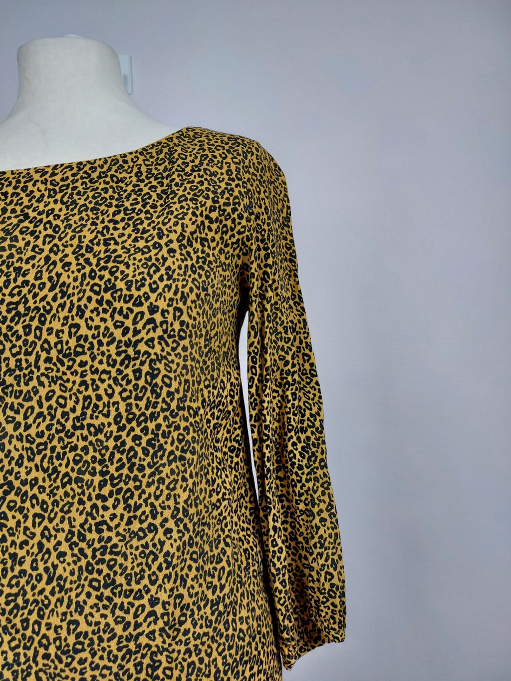EK2963 Damen Kleid von edc, Leo Muster, Gr. 345