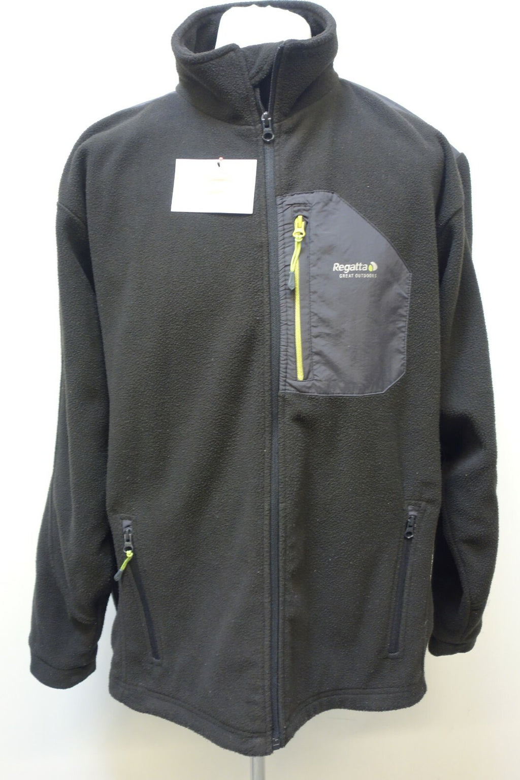 EK1349 Herren Fleecejacke von Regatta, schwarz, Gr. XXL (58-60)0