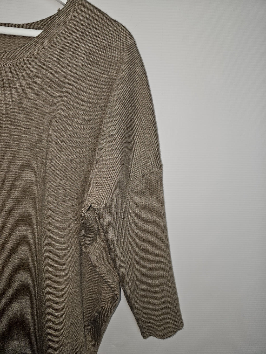 EK7641 Damen Pullover von Saint Tropez, Braun, Gr.xs4