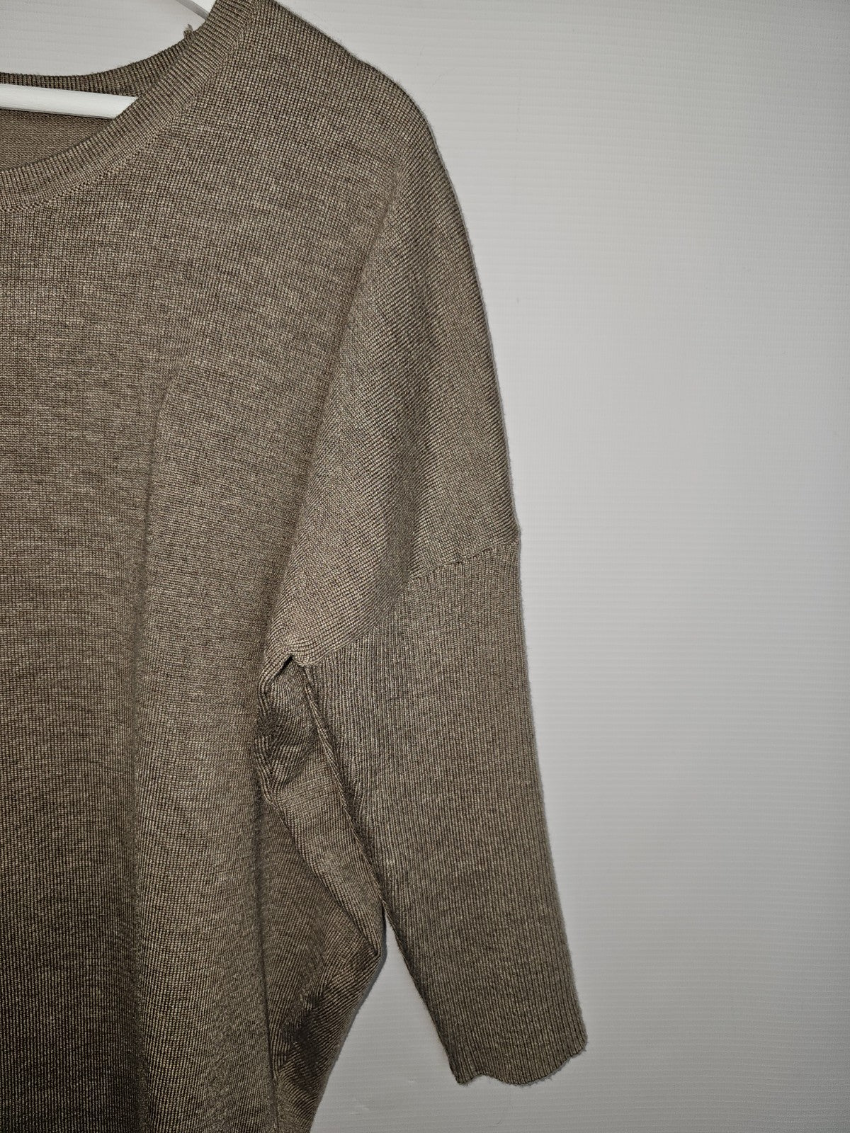 EK7641 Damen Pullover von Saint Tropez, Braun, Gr.xs4