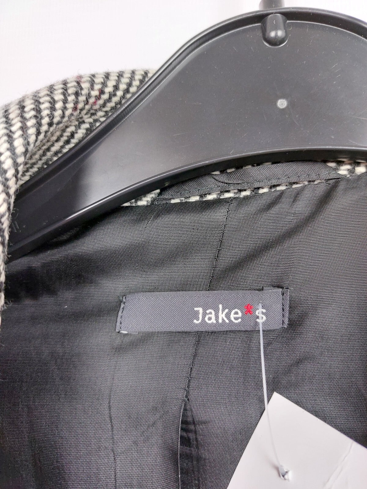 EK3371 Damen Blazer von Jake´s, schwarz/weiß, Gr. 406