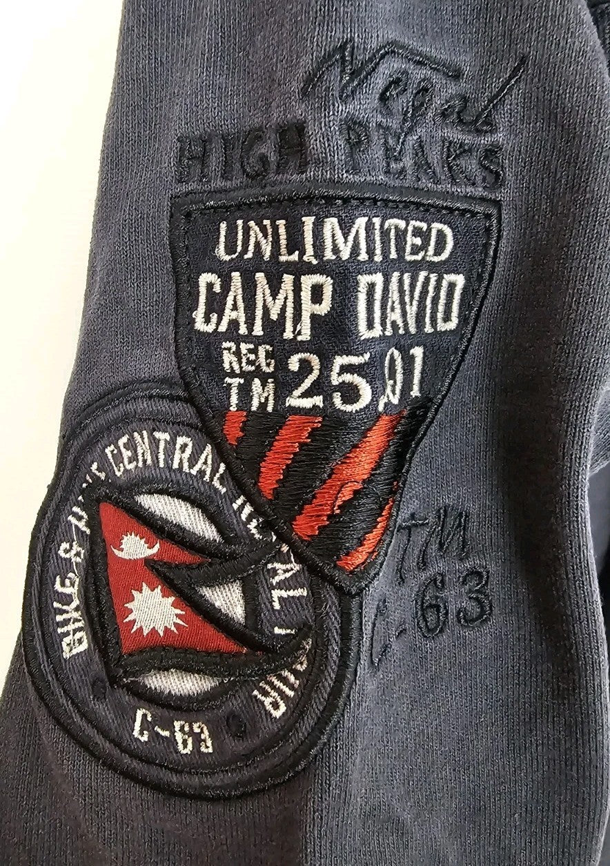 EK9299 Herren Hemd Camp David Gr.M Blau4