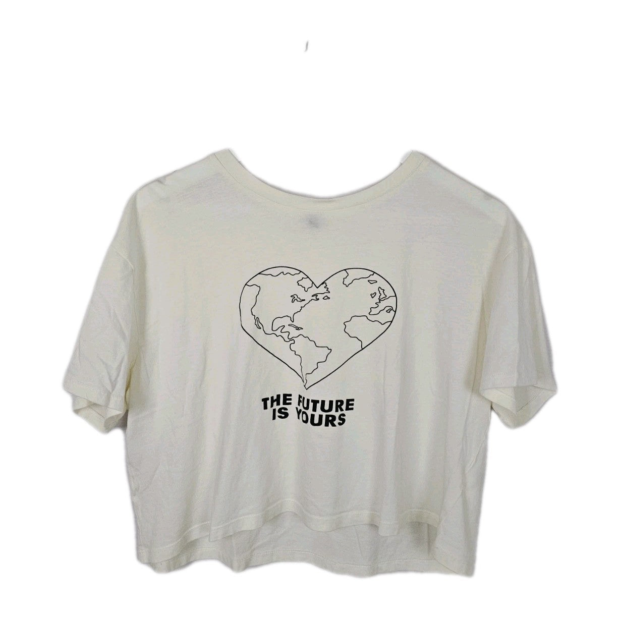 EK10918  Damen T-Shirt von Divided, Weiß,  Gr. M0