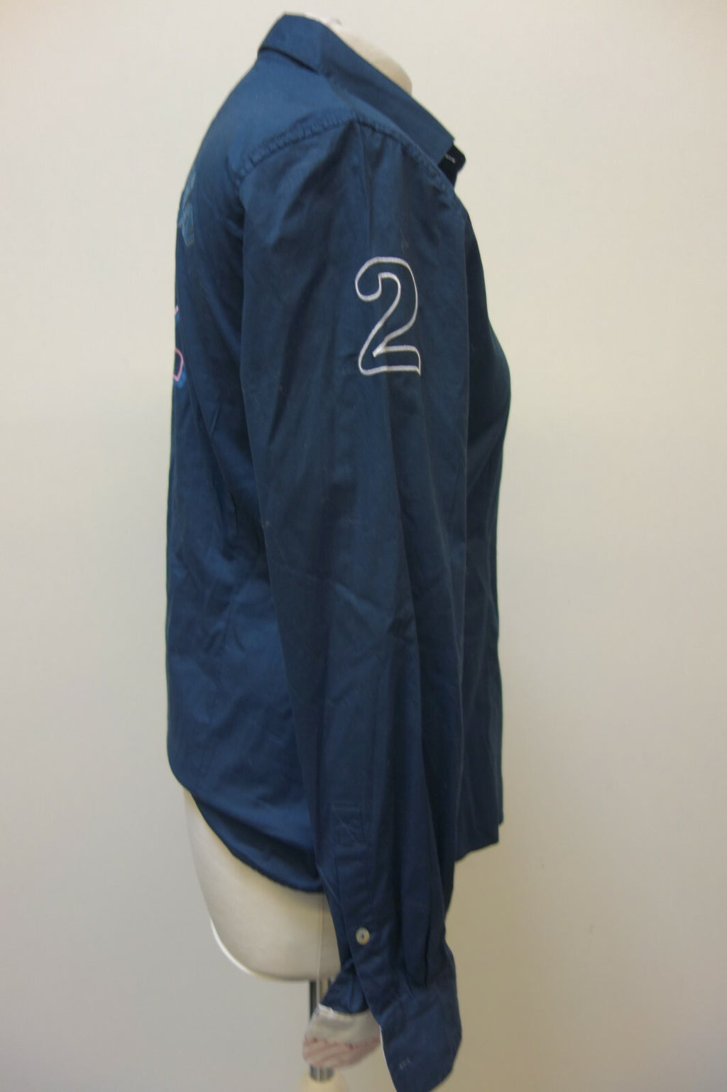 EK0506 Damen Bluse von La Martina, navy, Gr. 362