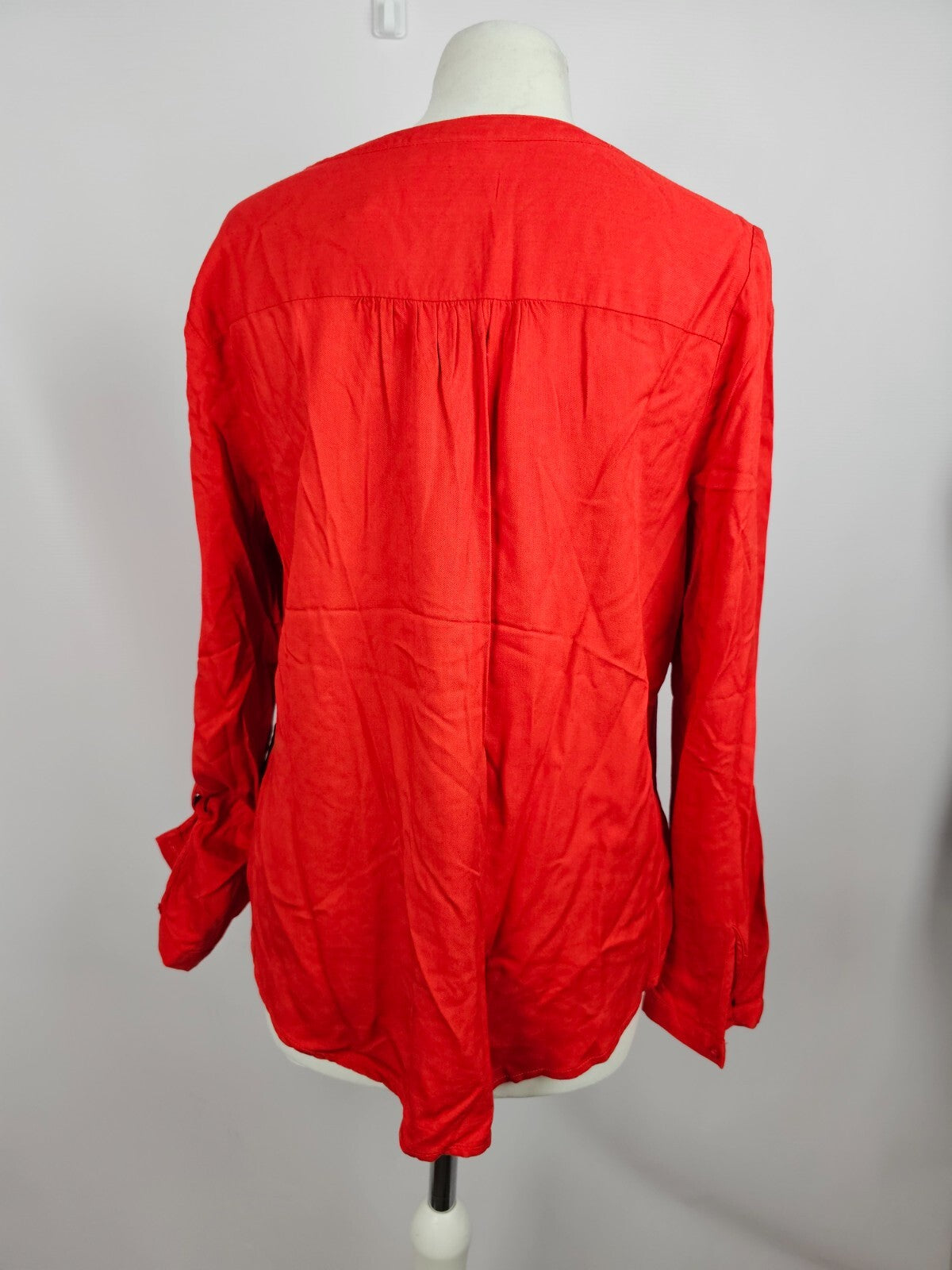 EK5699 Damen Bluse von Street One, orangerot, Gr. 385
