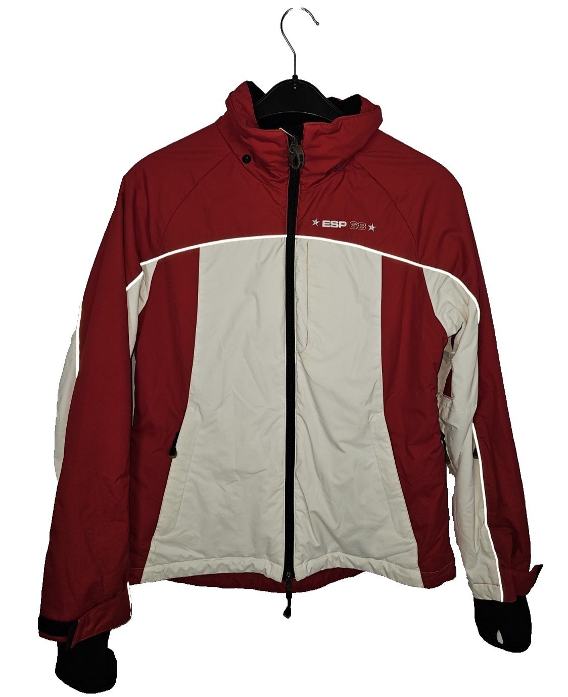 EK7587 Damen Jacke von Esprit Sports, rot-weiß, Gr.380