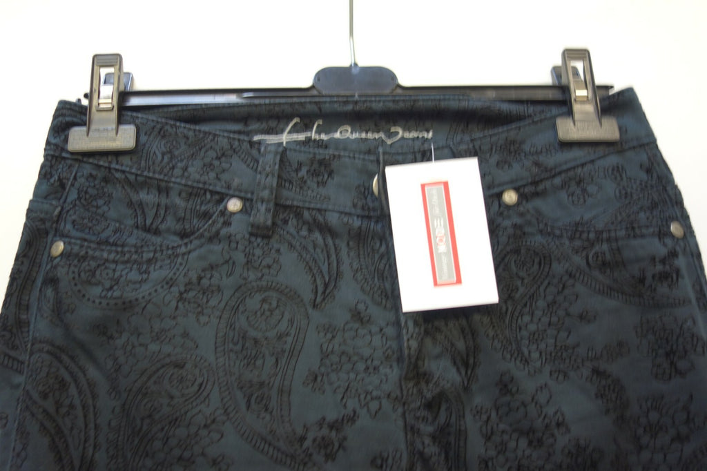 EK0376 Damen Jeans von Queen-Jeans, schwarz, 361