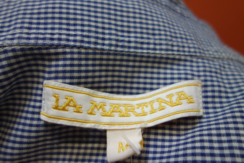 EK28691 Damen Bluse von La Martina, kariert, M5