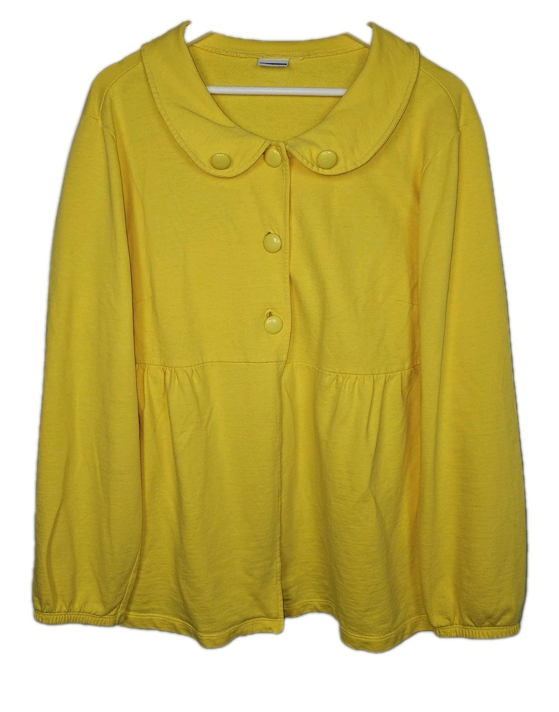 EK10295 Damen Strickjacke von "Meine Größe", gelb, Gr.48 (nach Größentabelle) 0