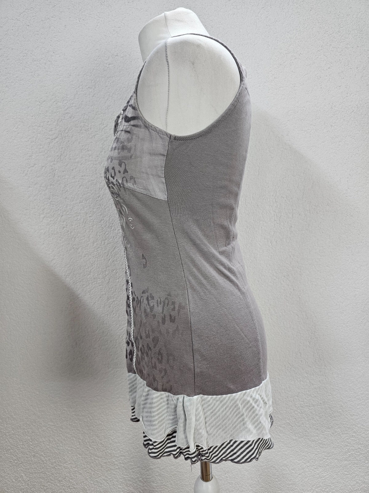 EK6135 Damen Bluse von Kalisson, grau, Gr. S3