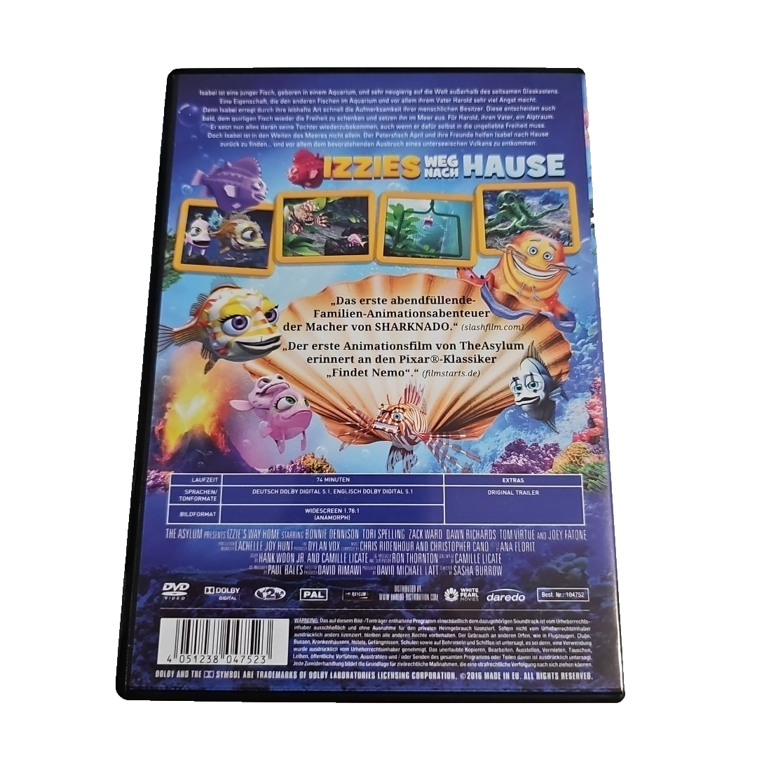 EB2958 Izzies Weg nach Hause von Sasha Burrow | DVD | Zustand sehr gut2