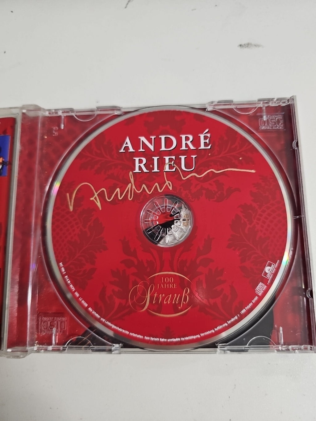 EB1130 CD ANDRE RIEU – "100 Jahre Strauß"  NEU2