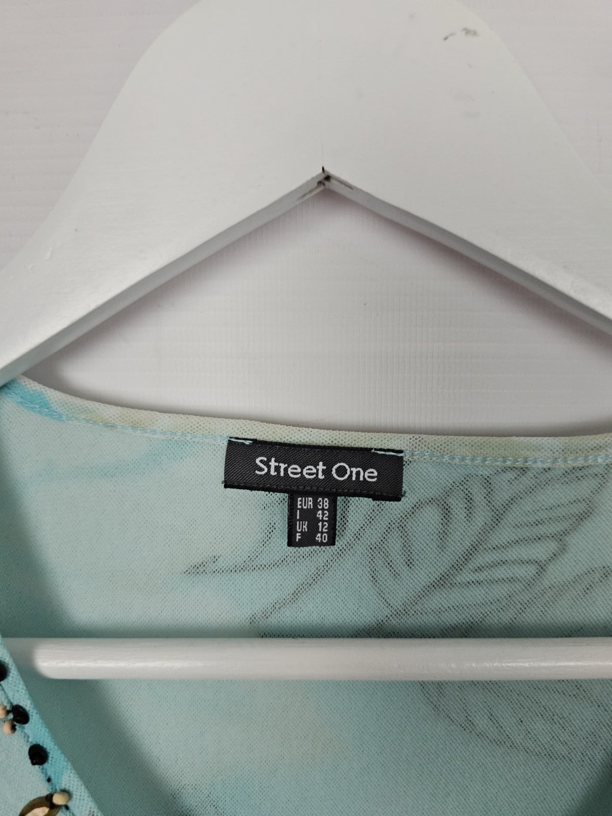 EK9876 Damen Bluse von Street One, Blau, Gr. 382