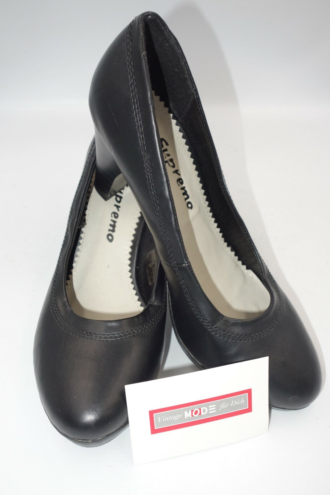ES0457 Damen Pumps von Supremo, schwarz, 390