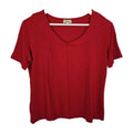 EK9196 Damen Bluse von Mehel, Rot, Gr. 420