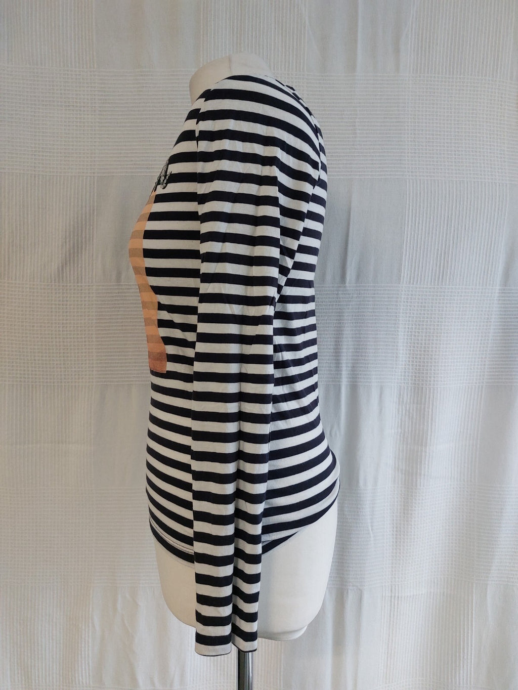 EK4310 Damen Pullover von Q/S, dunkelblau-weiß, Gr.XS1