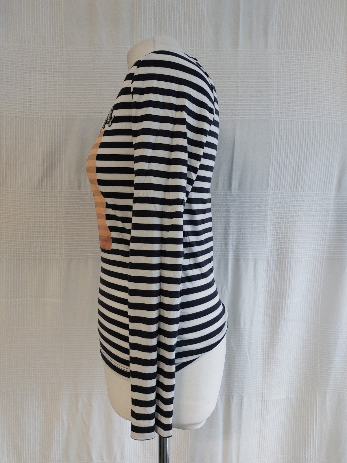 EK4310 Damen Pullover von Q/S, dunkelblau-weiß, Gr.XS1