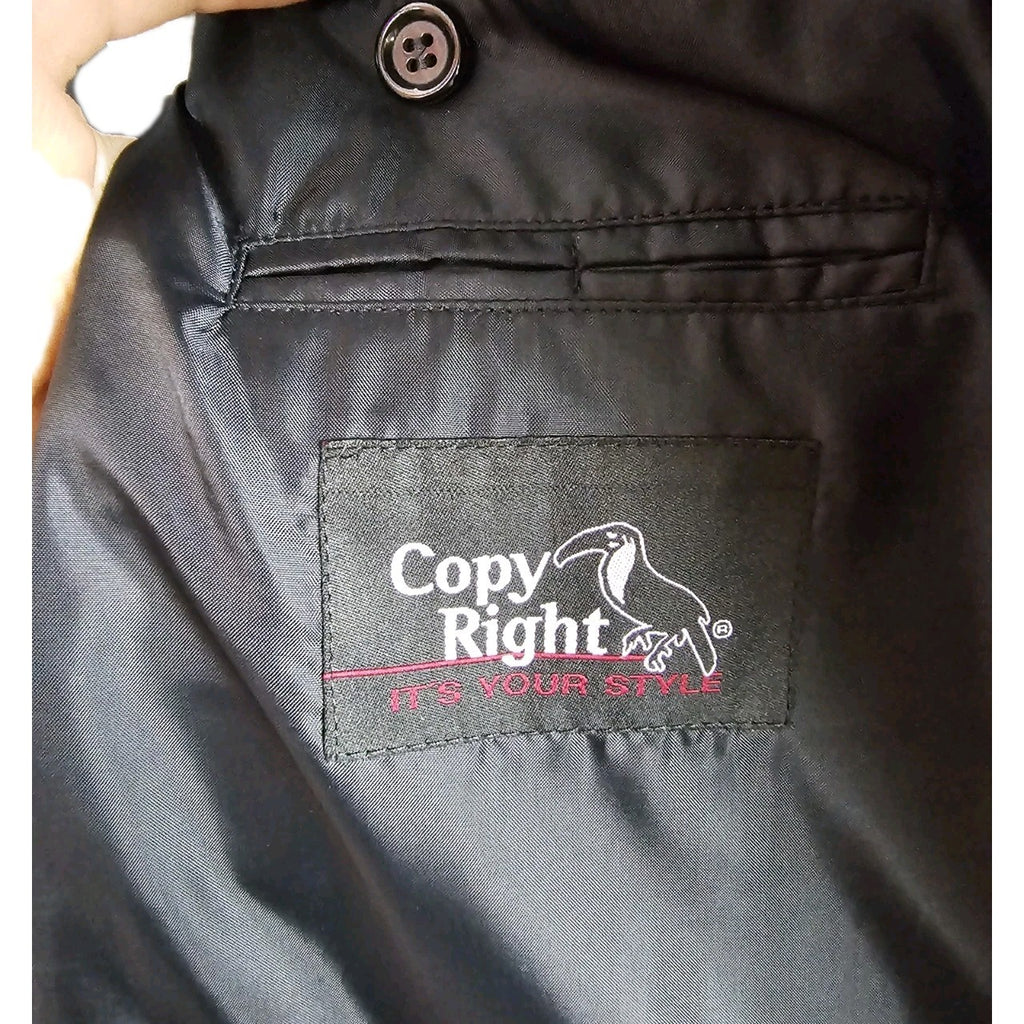 EK10844 Herren Anzug von Copy Right, Schwarz, Gr.524