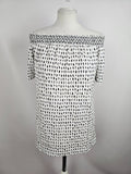 EK4136 Damen Bluse von Street One, weiß-schwarz, Gr.400