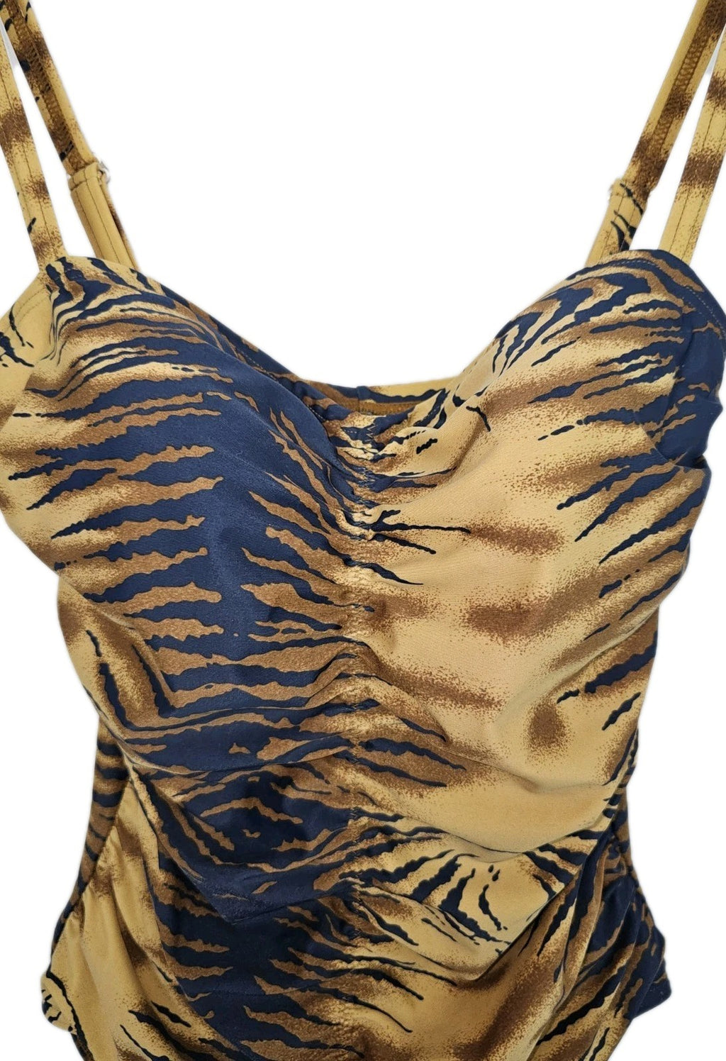 EK10498 Damen Badeanzug von York, braun, Gr.401