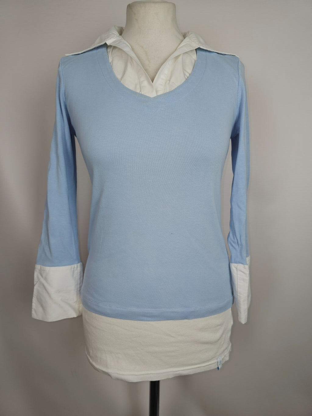 EK6525 Damen Bluse von Steilmann, blau, Gr.S0