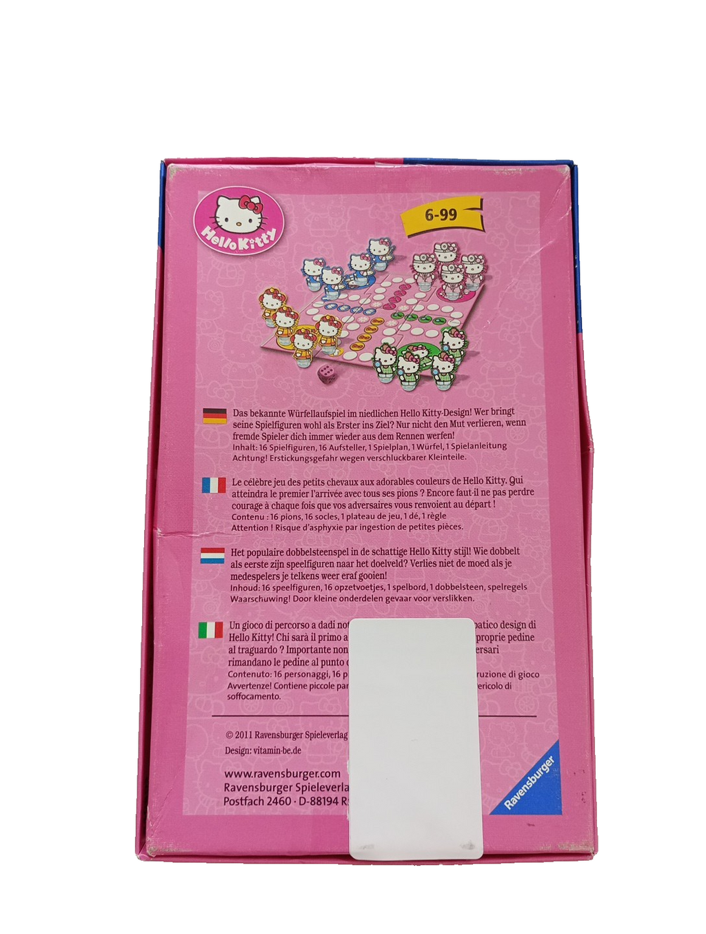 EB3584 Ravensburger - Hello Kitty - Pachisi - 2329702