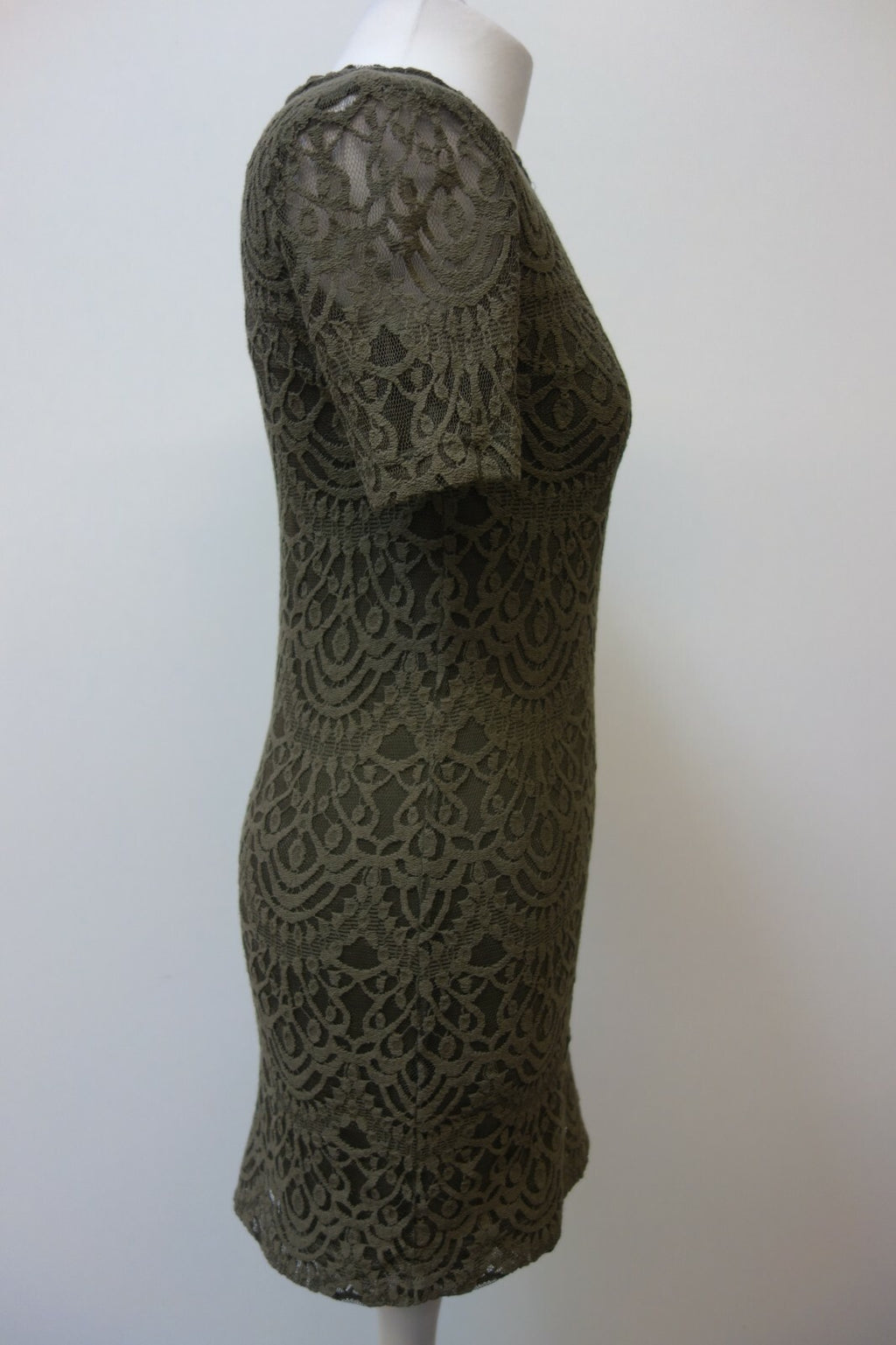 EK0511 Damen Kleid von H&M, Olivgrün, 342