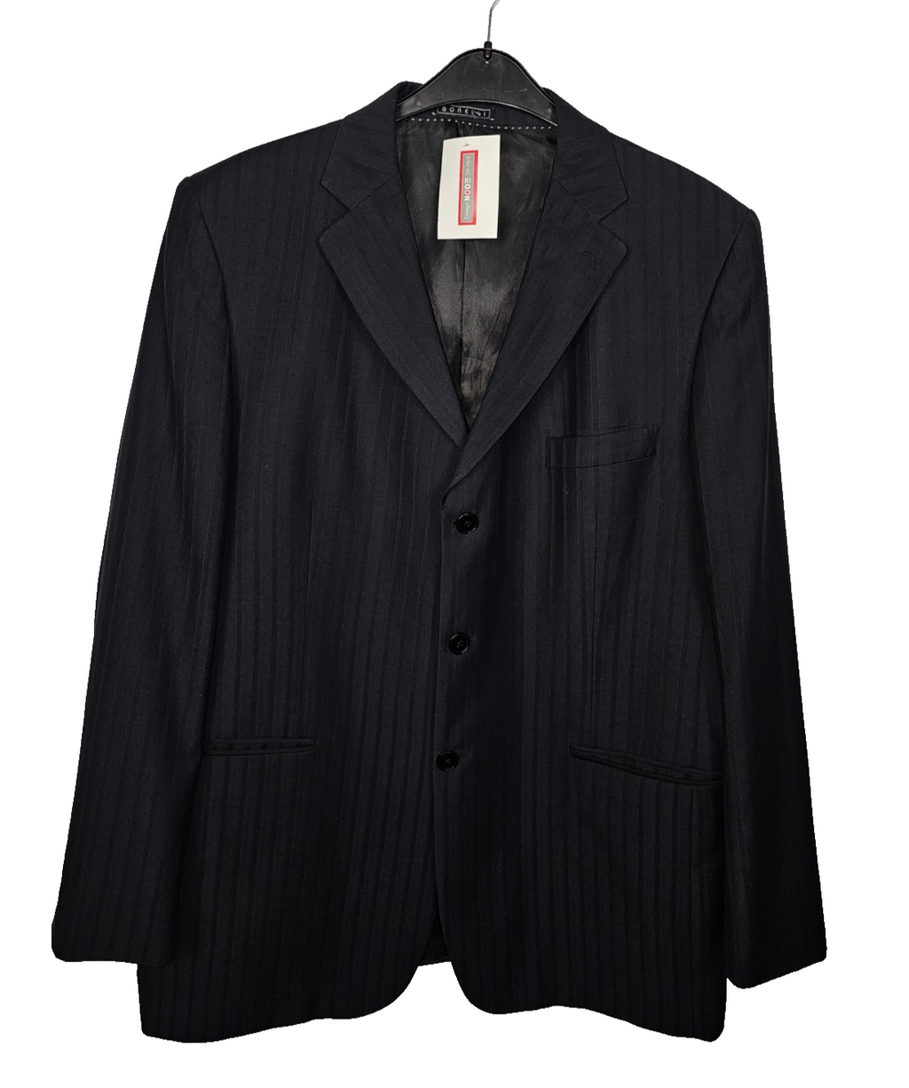 EK7706 Herren Jackett von Borelli, Schwarz, Gr.52 ( Größentabelle)0