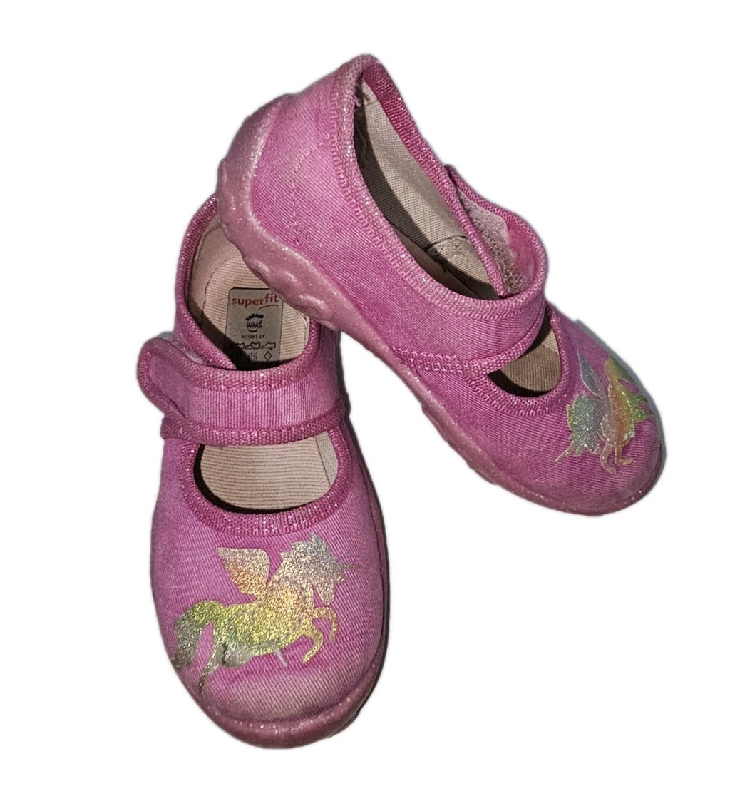 ES905 Mädchen Hausschuhe von SuperFit, rosa, Gr.240