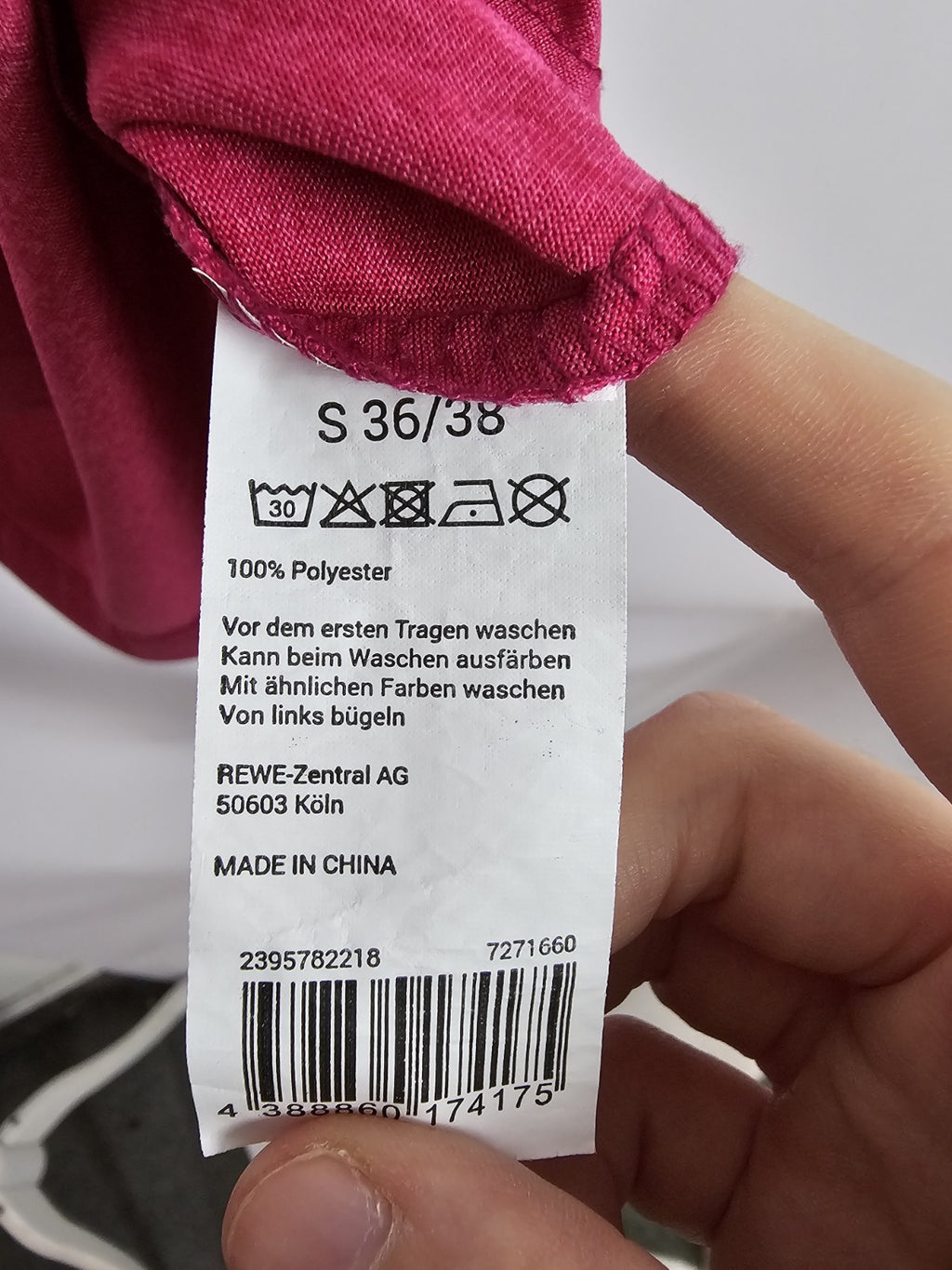 EK10180 Damen Sportshirt von For Sport,  Pink, Gr. S2
