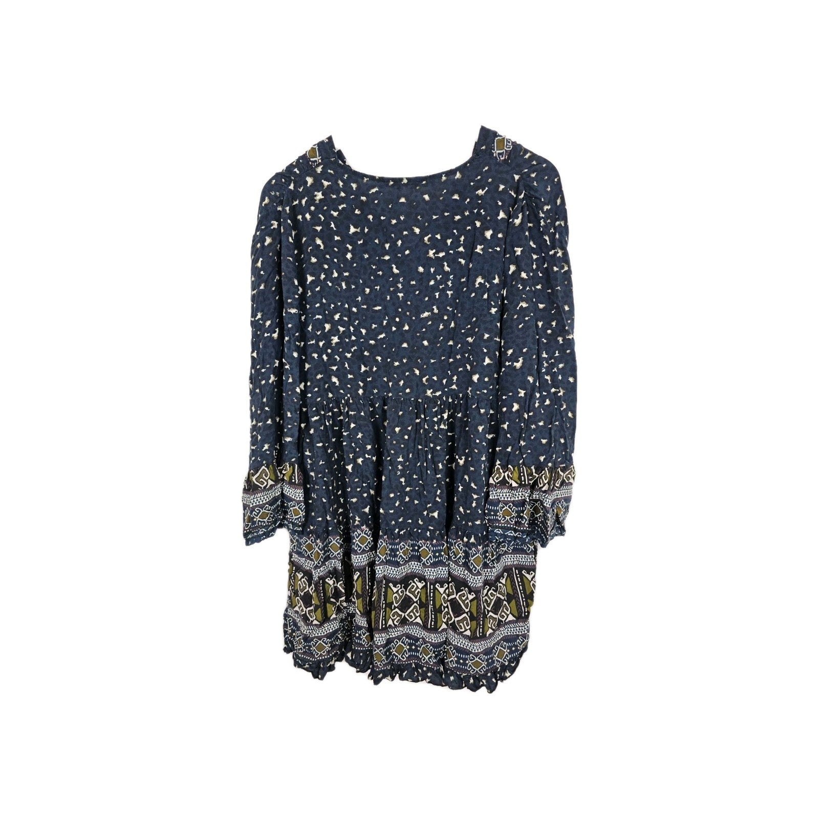 EK10512 Damen Kleid New Colleciton Gr.M Blau2